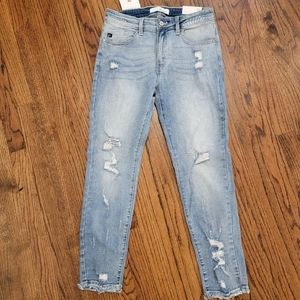 Womens KanCan Ankle Mid Rise Jeans NWT
